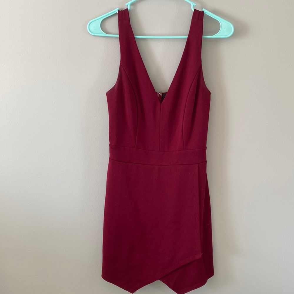 Maroon Jumpsuit